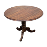 Roundtable with a tilting tray