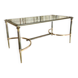 Table basse design en bronze 20e siècle