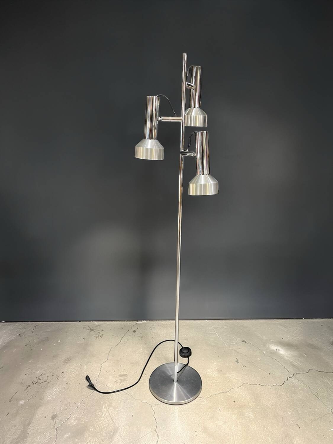 1970s three-spot floor lamp