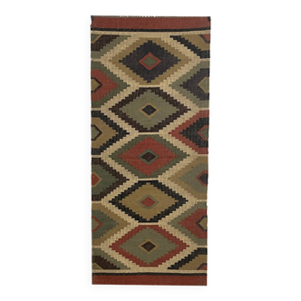 Handwoven Kilim Runner,Home Decor,Lobby, Entryway Decor, Floor, Balcony Rug