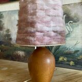 Vintage teak lamp