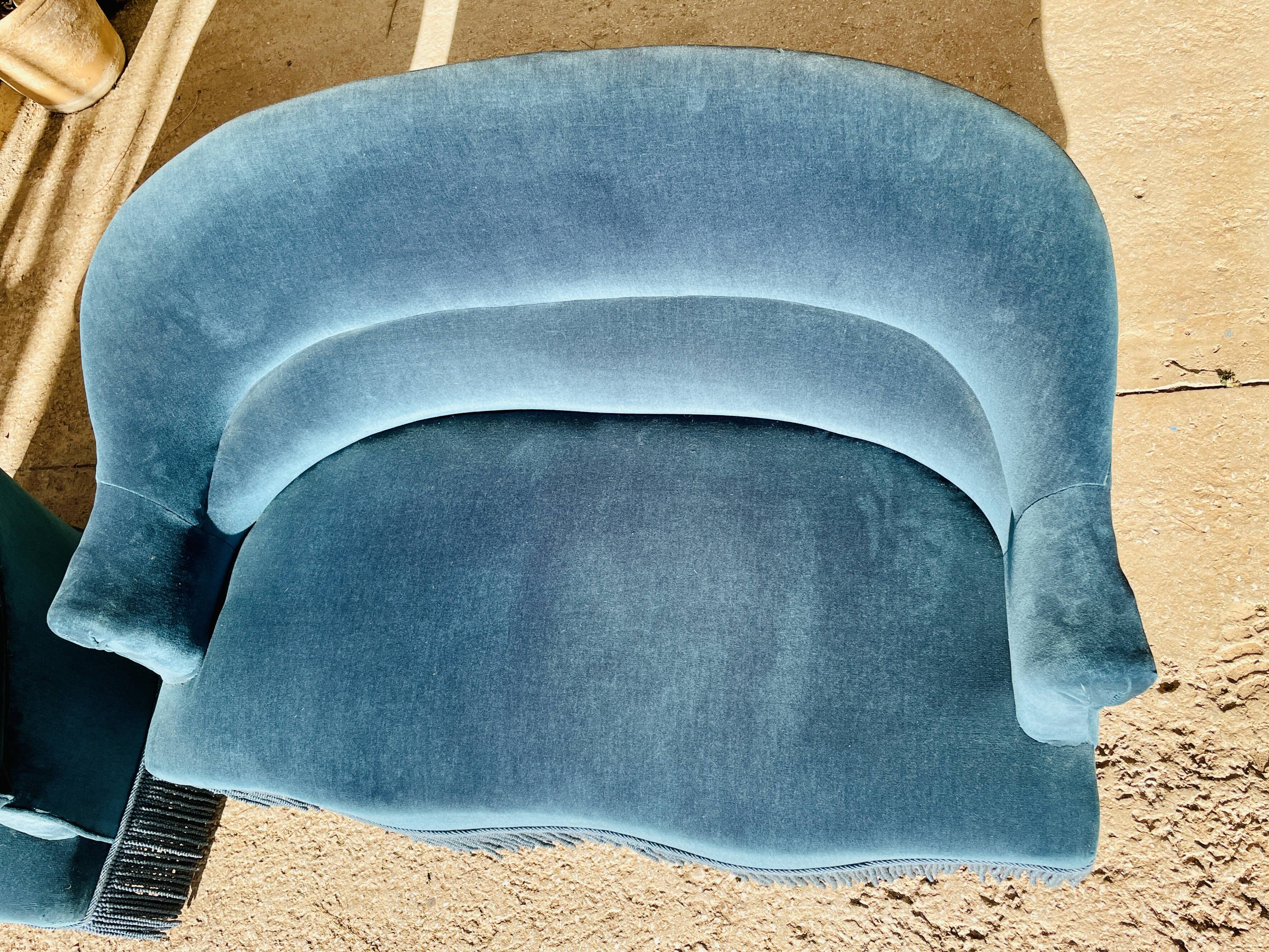 Bench and toad armchair