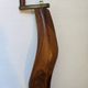 Vintage 1960s olive wood pepper mill