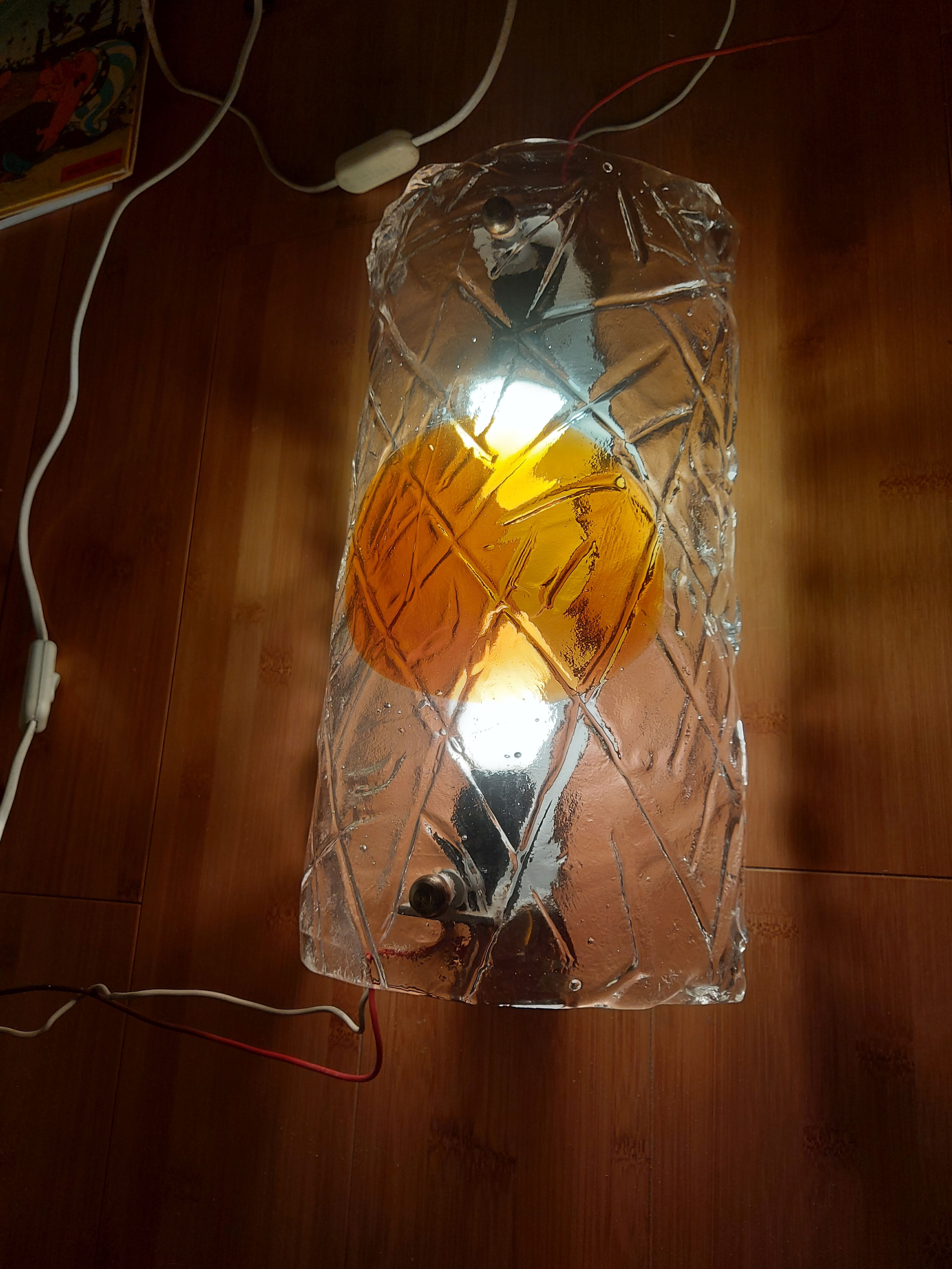 Vintage 70'S Murano wall light