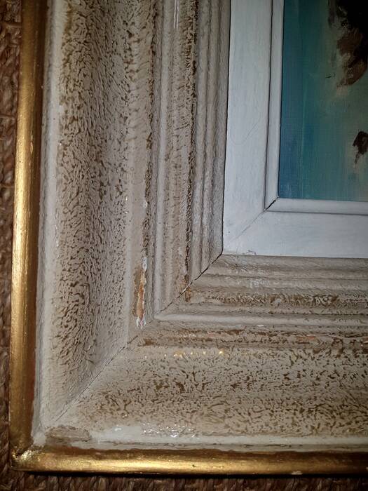 SESTON Paul Oil on Canvas Representing the Wild Coast circa 1950