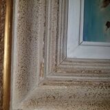 SESTON Paul Oil on Canvas Representing the Wild Coast circa 1950