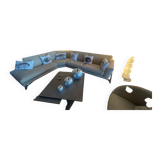 Canapé d’angle Roche Bobois Réflexion en tissu beige