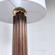 1940s Art Deco oak desk lamp