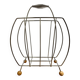 Vintage metal magazine rack