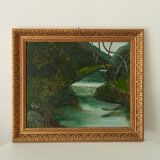 Oil painting by René Férréol Ringenbach "Val de Cusance"