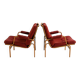 Pair of “Ingrid” armchairs by Bruno Mathsson for Dux, 1960s