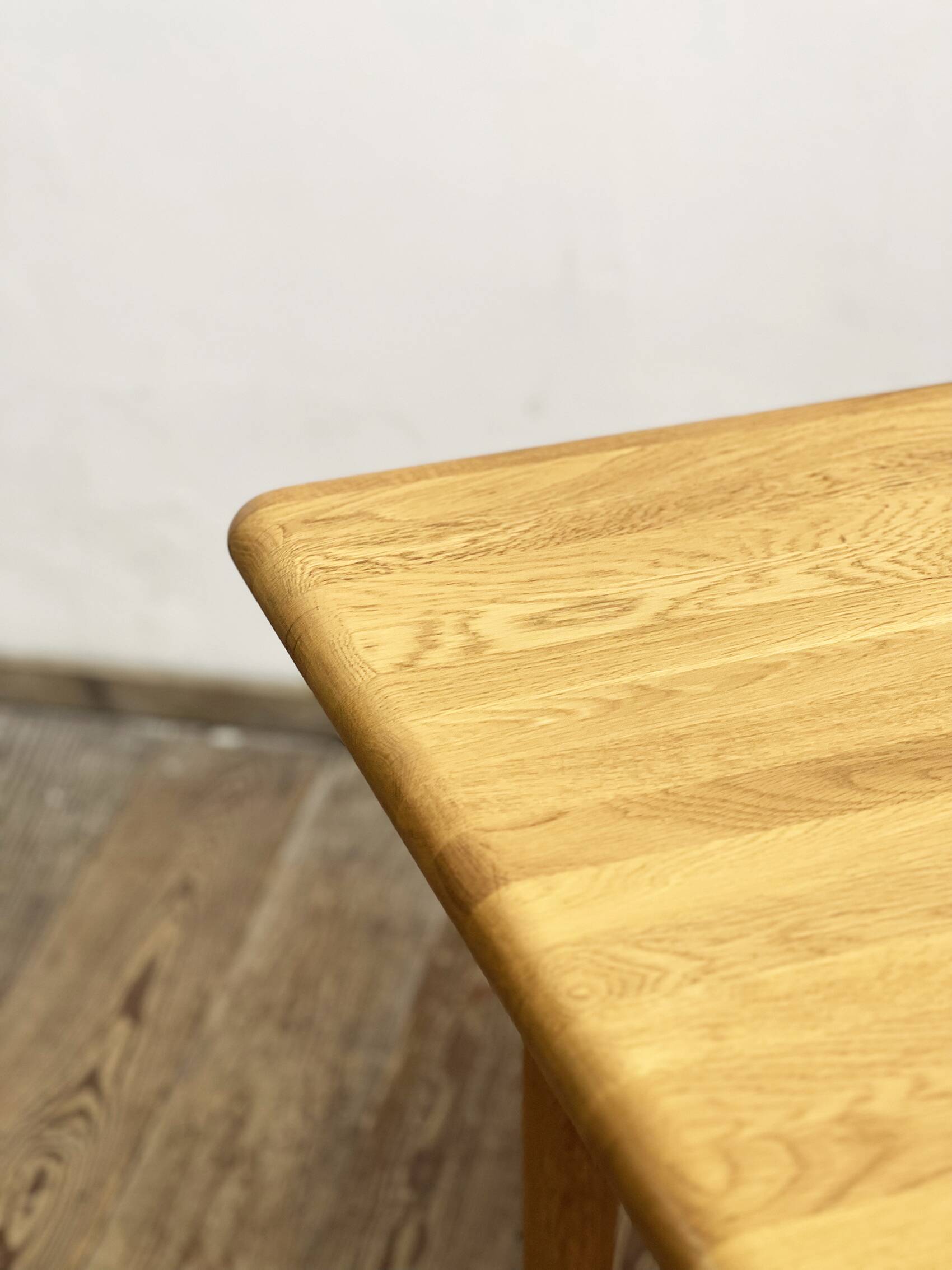 Mid century modern oak wood dining table, Danish Design, 1960s, Denmark