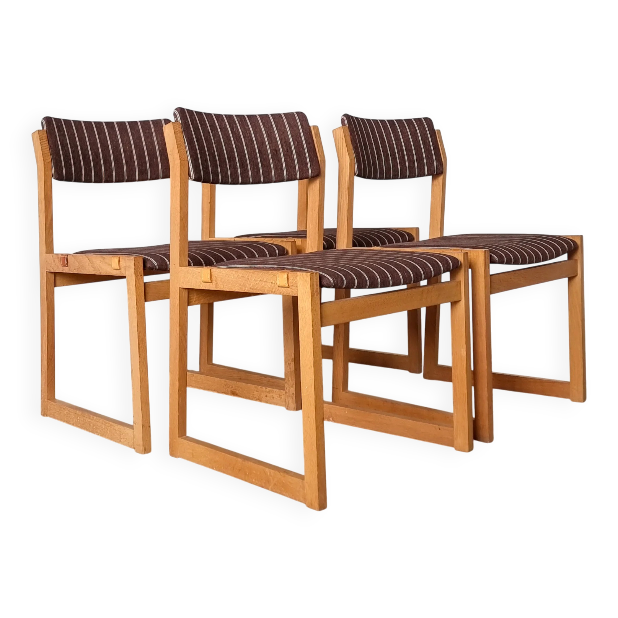 Danish dining chairs by Korup Stolefabrik - set of 4