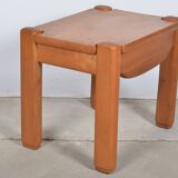 Table de chevet en orme