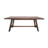 Brutalist style dining table