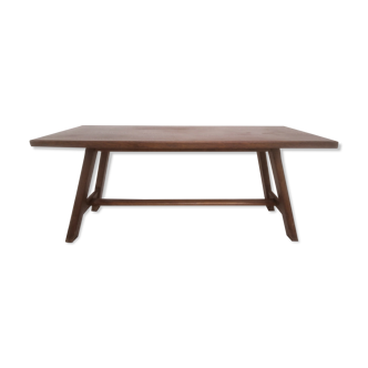 Brutalist style dining table