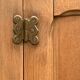 Grand Parisian buffet with billot and butterfly hinges, raw wood, 1930.