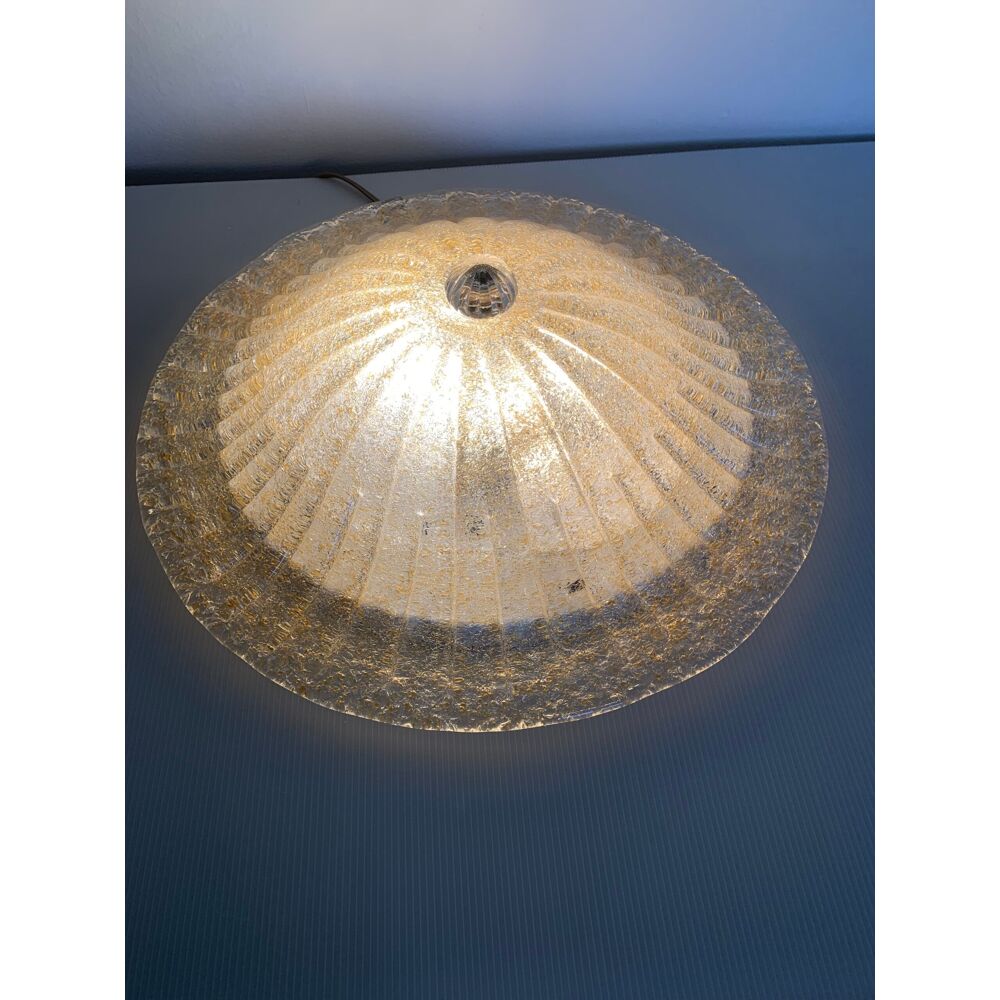 Murano glass flush mount