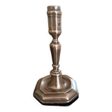 18th century copper candlestick