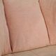 Armchair Ligne Roset, pastel orange color, France, circa 1990