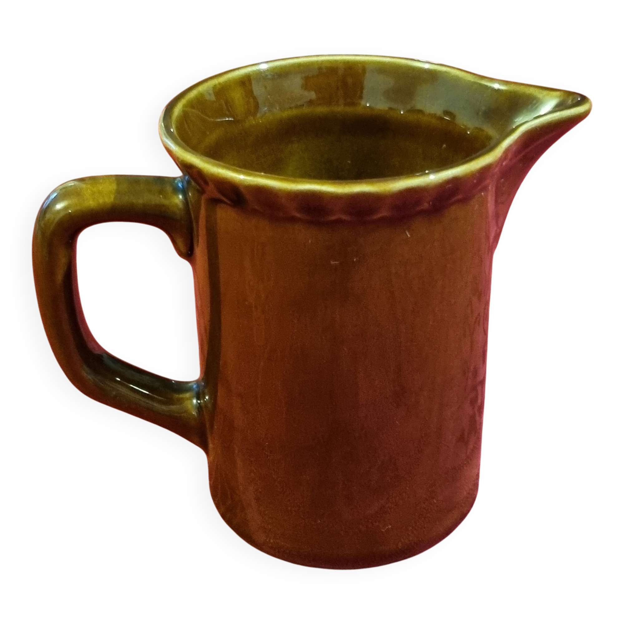 Jug - Vintage brown milk jug