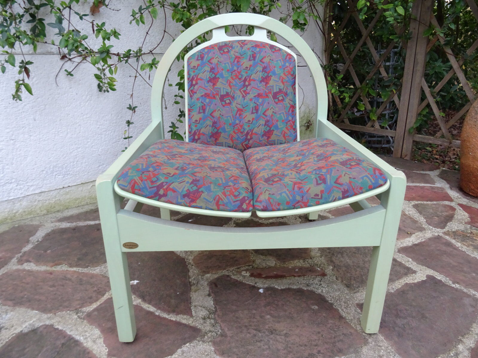 Pair of baumann argos model armchairs