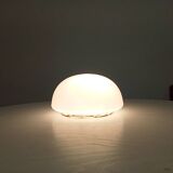 Vintage 60s ceiling light in milky white opaline