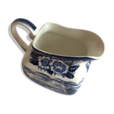 Crémier Lochs of Scotland - Made in England - loch Leven - décors bleu