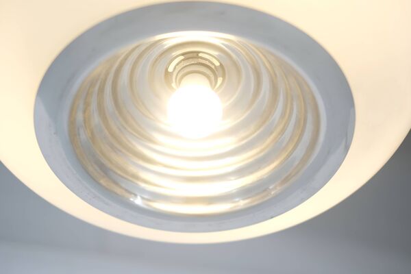 Suspension Black and White par Pier Giacomo & Achille Castiglioni pour Flos - 1960s