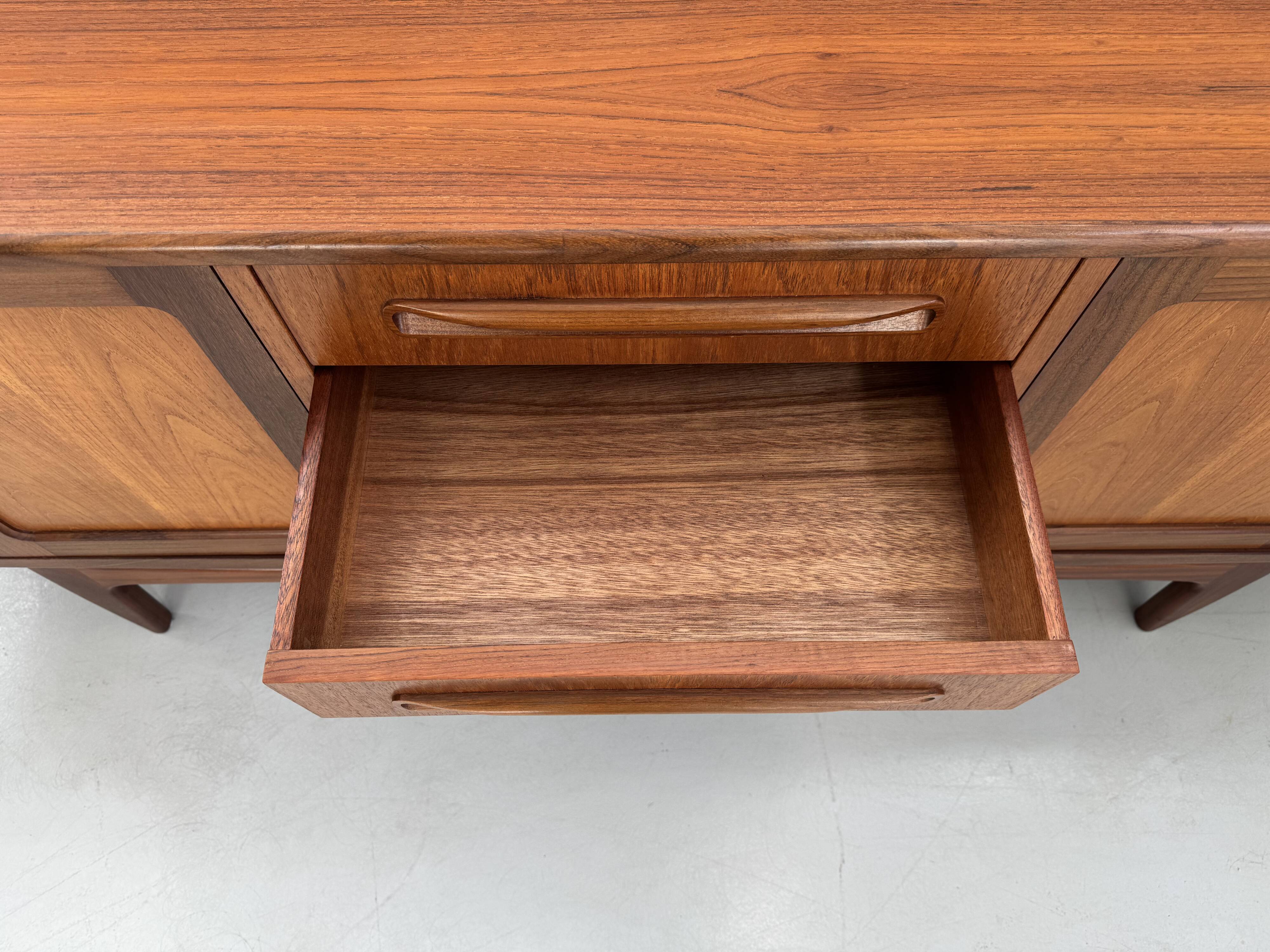 Vintage "Fresco" sideboard by G-Plan design V.Wilkins from the 1960s.