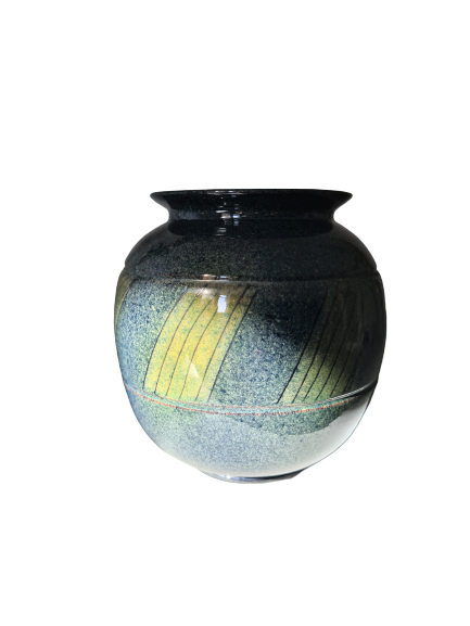 Art deco ball vase