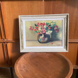 Oil on canvas vintage