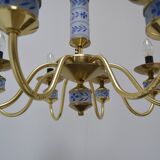 Mid-century Chandelier by Kamenicky Senov, Czechoslovakia, 1970's.