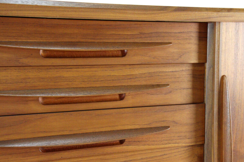 Vamo Sønderborg highboard attr. Arne Vodder | 194 cm  danish design in teak