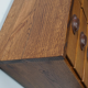 German apothecary's cabinet in oak mid-twentieth century