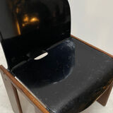 Pair of chairs of Afra and Tobia scarpa model dialogo