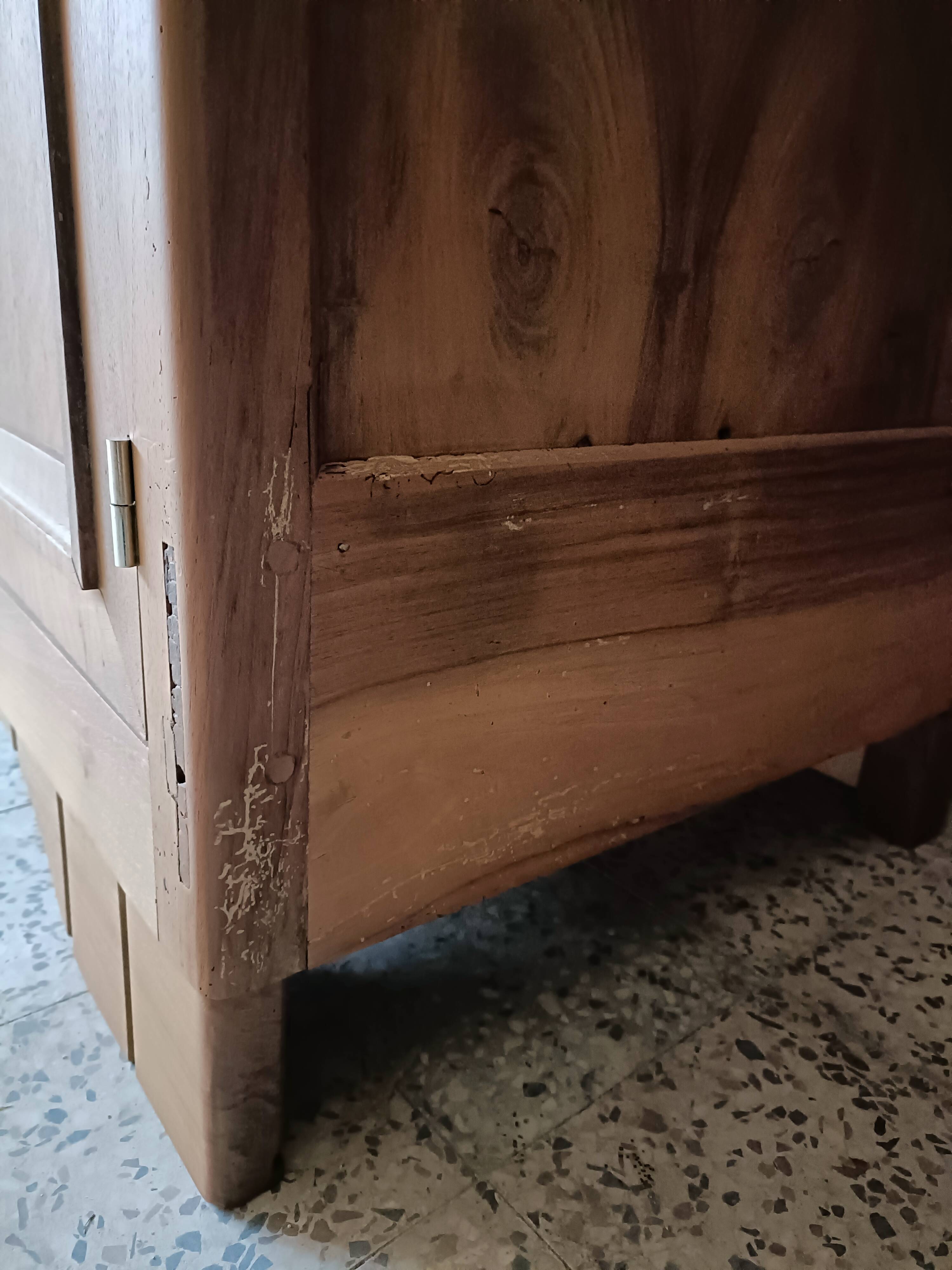 Renovated asymmetrical Art Deco wardrobe/cupboard