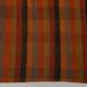7x8 Burnt Red Area Kilim Rug, 200x240Cm Anatolian Kilim Rug