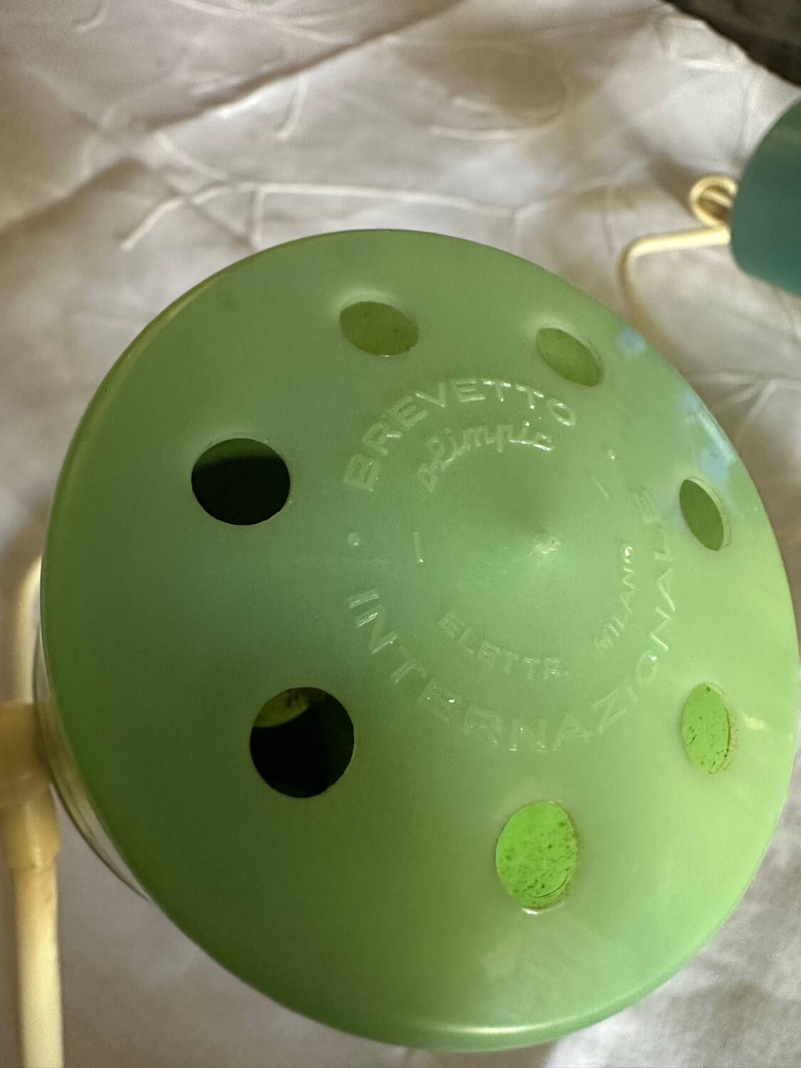 Rare Pair of "Capsule" Vintage Lamps from the 1960s