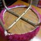 Tabouret vintage "moumoute"