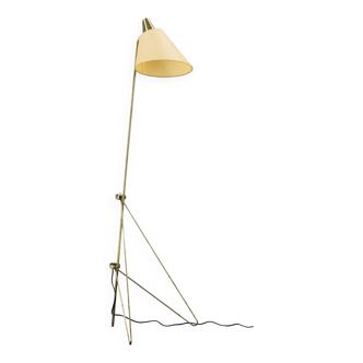 1960 Josef Hůrka Brass Floor Lamp "Giraffe" by Napako , Czechoslovakia