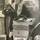 Photography London 90, music, vinyl record, street