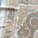 Vintage hand-embroidered tablecloth 123x144 cm
