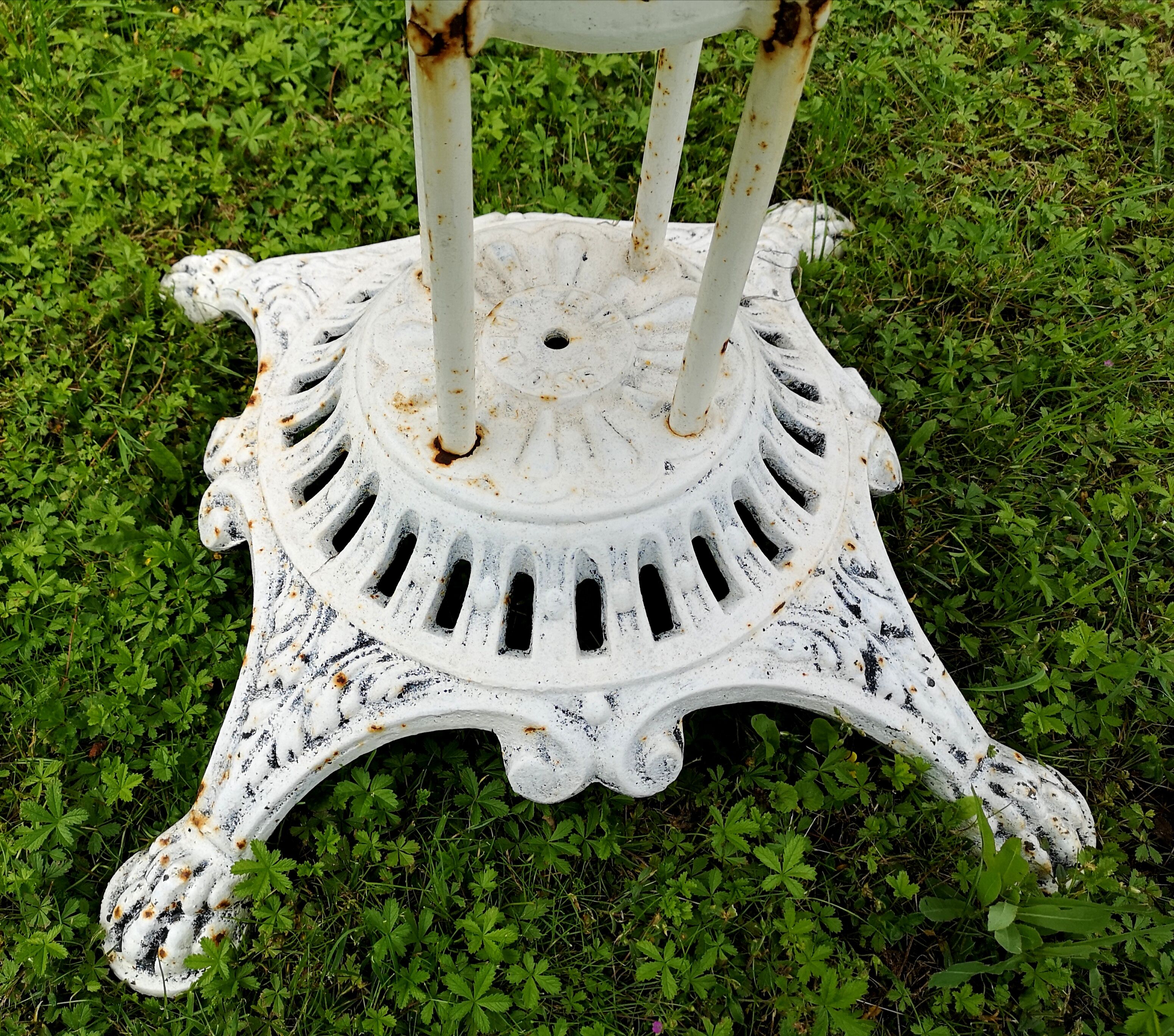 Garden table Napoleon 3 III XIX vintage loft