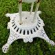 Garden table Napoleon 3 III XIX vintage loft