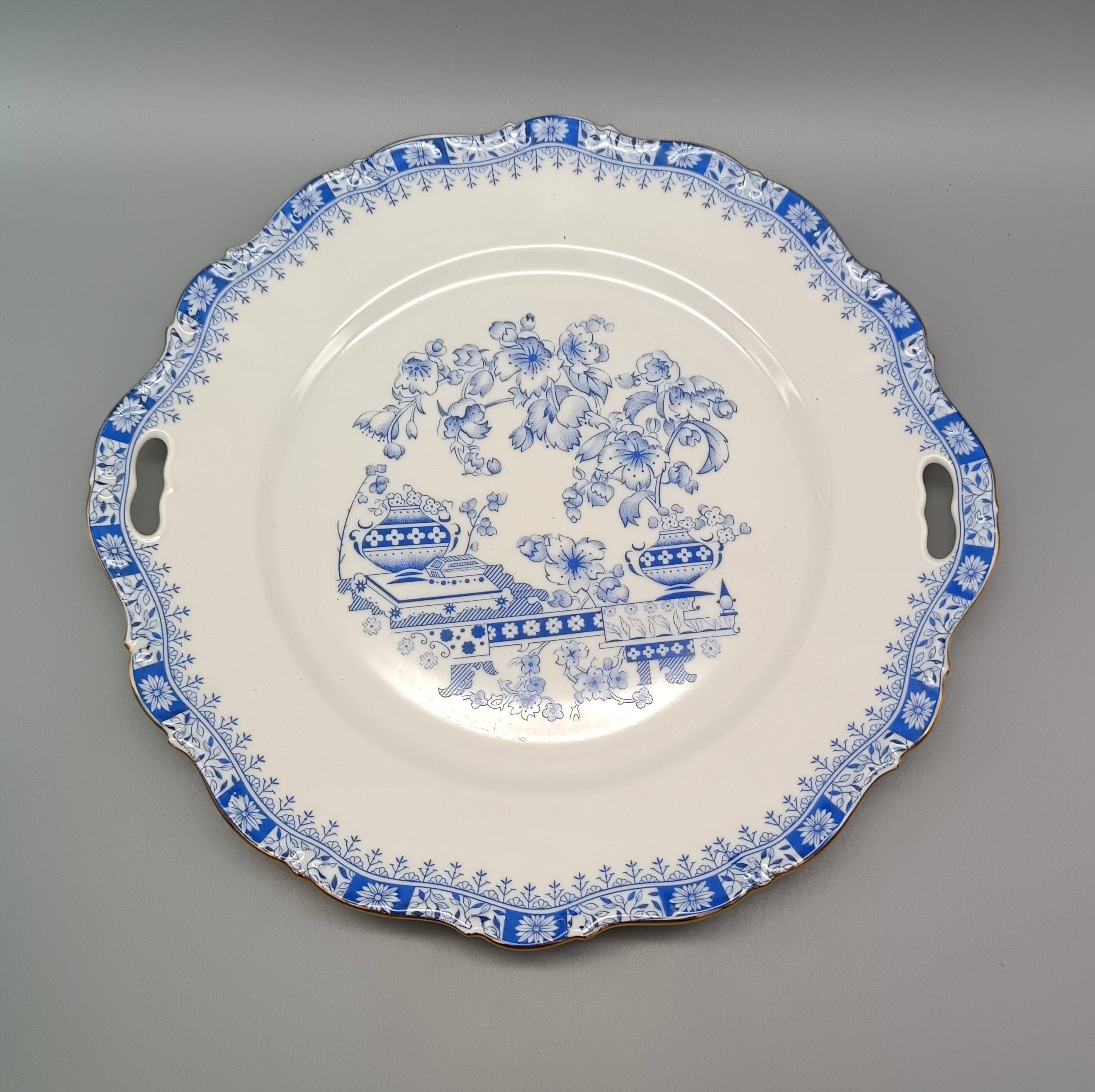 Vintage theresia porcelain cake dish seltmann weiden bavaria