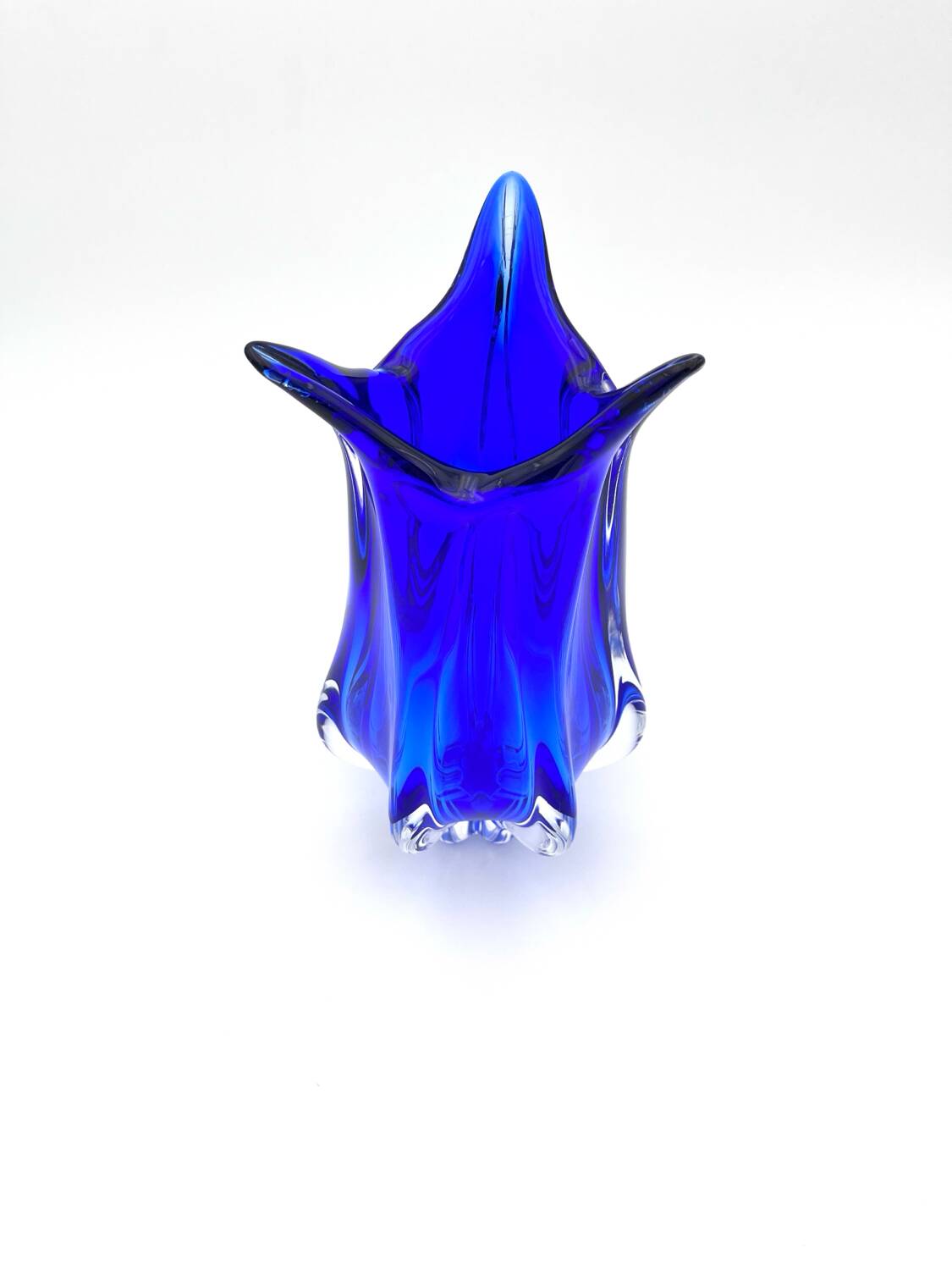 Sculptural Vase "Tulip" - Josef Hospodka for Chřibská - Bohemia 1960