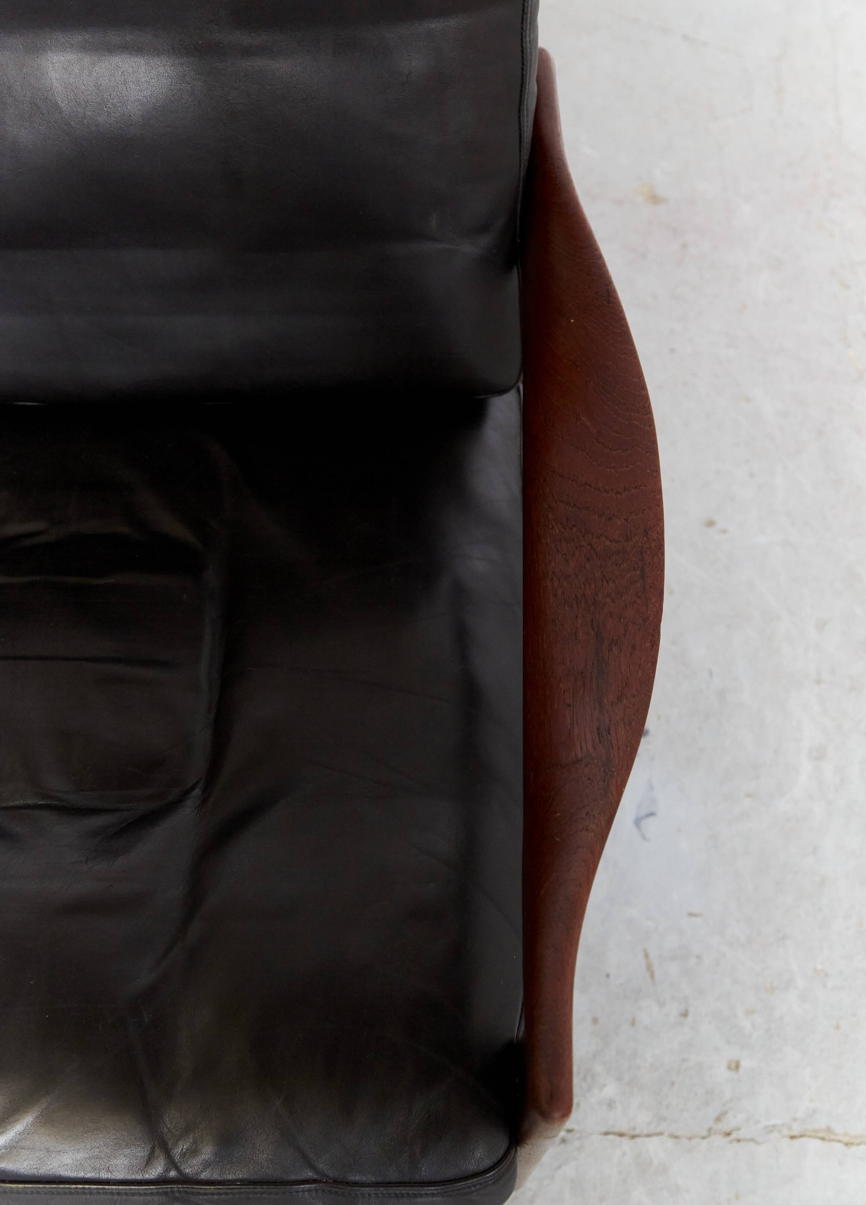 Mid-Century Easy Chair by Illum Wikkelsø for Niels Eilersen