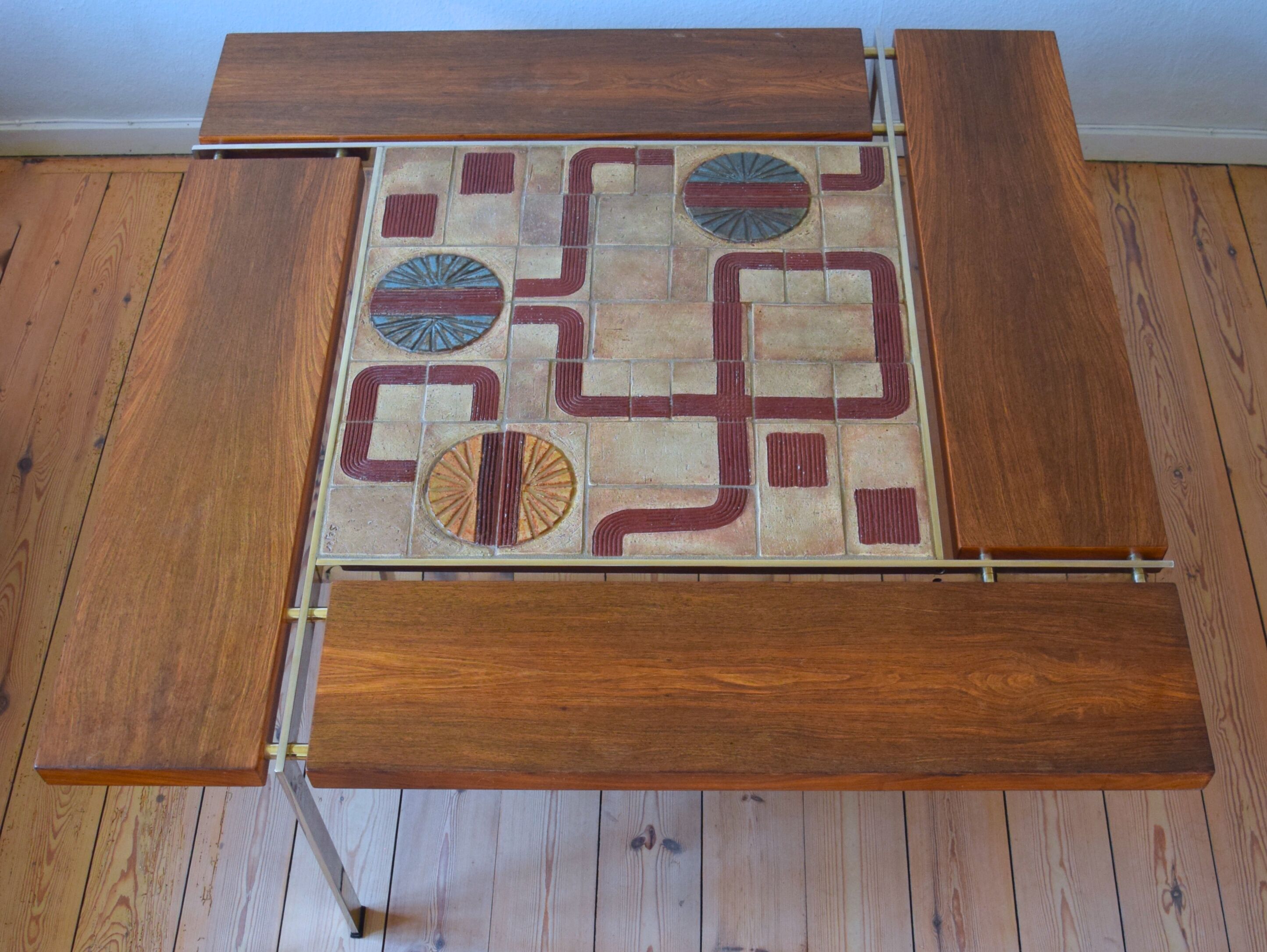 Coffee table by Svend Aage Jessen & Sejer Pottery