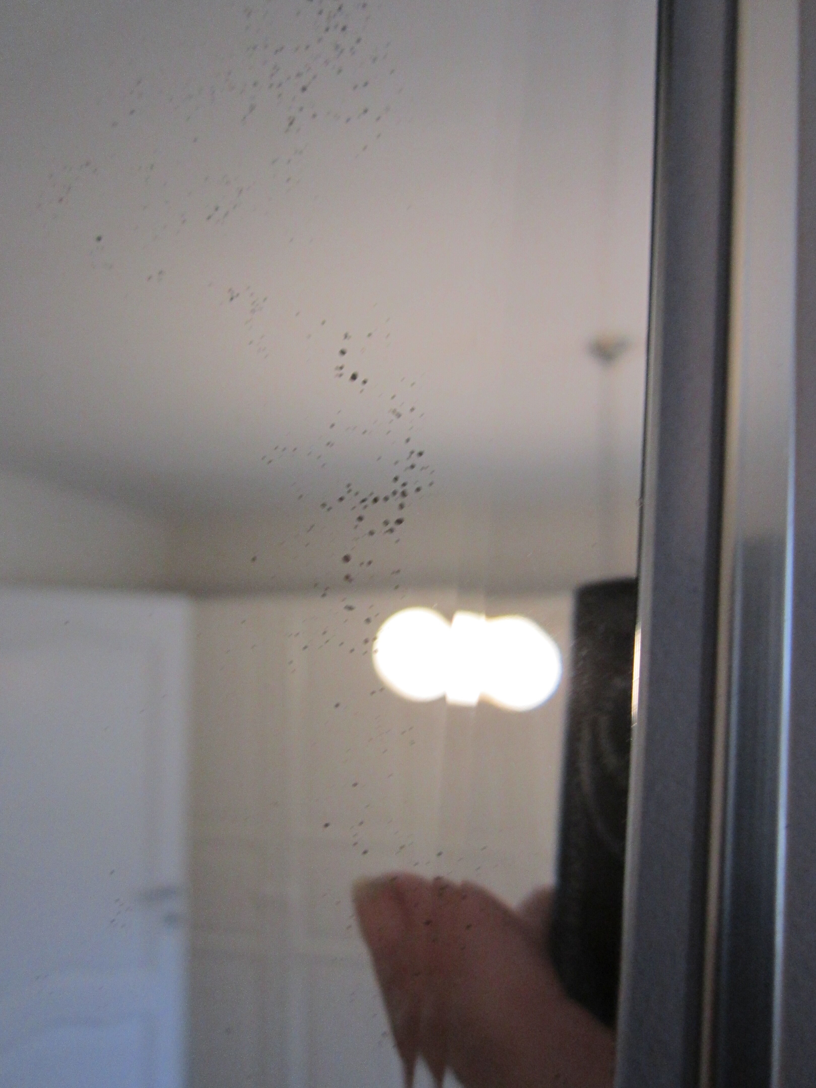 French mirror 1950  - 72x41cm